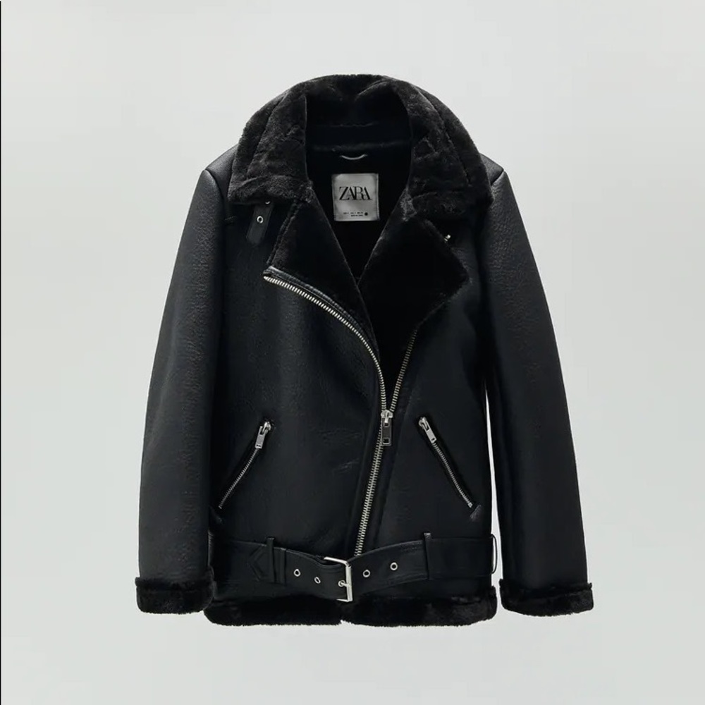 Double-Faced Aviator Jacket